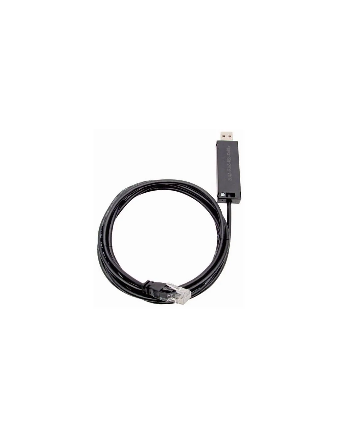 Câble de programmation pour XC100/200 EC4P EU5C 2m 000115735 EATON EU4A RJ45 USB CAB1